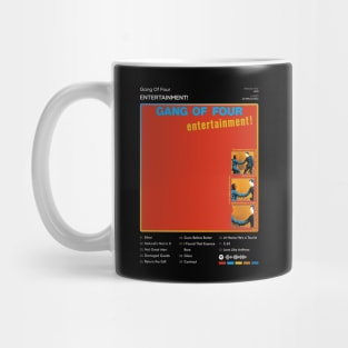 Gang Of Four - Entertainment! Tracklist Album Mug